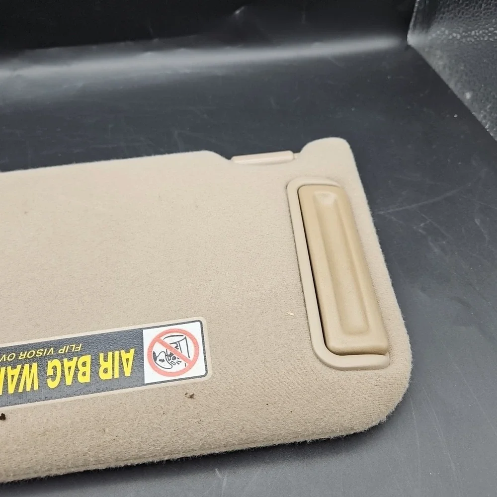 1999-2004 Acura RL Pair Sun Visors Left Right Genuine OEM Light Brown‎
